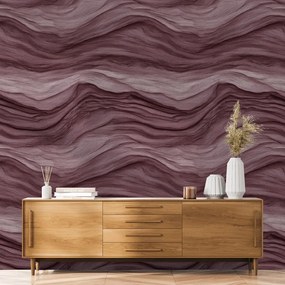 Тапет – Вълнообразни кафяви текстури