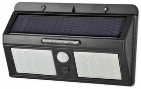 LED Соларен аплик със сензор LED/1,2W/3,7V 2400 mAh IP54