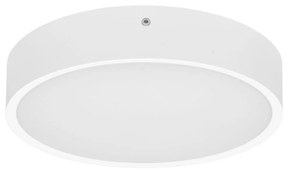 Ecolite WMAT350-25W/BI - LED Плафониера MARTIN LED/25W/230V IP65 бял