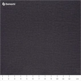 Тъмно сив кадифен разтегателен диван Luca - Milo Casa