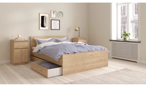 Нощно шкафче в естествен цвят Naia – Tvilum