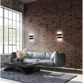 Черно-бяла LED светлина за стена April - Candellux Lighting