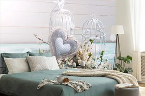 Фототапет – Винтидж сърчице и фенерчета