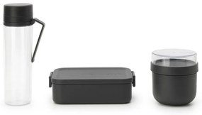 Кутии за обяд 3 бр. с бутилка Make & Take – Brabantia