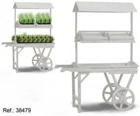 Поставка за Саксия с Колелца Ibergarden WA15379-1 Cмърч 130 x 178 x 70 cm