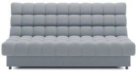 Сив разтегателен диван с място за съхранение от букле 197 cm Clareta – ELTAP