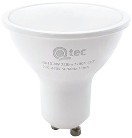 LED Крушка Qtec GU10/8W/230V 2700K