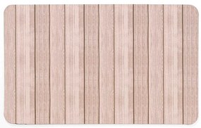 Кафяв гумен килим за баня 50x80 cm Calista – douceur d'intérieur