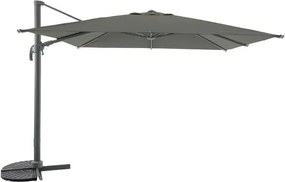 Градински чадър със странична стойка Hesperide Melhia, Накланящ се, Olefin, 3x3 m - Лаврово зелено