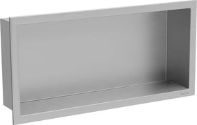 Mexen X-Wall-R вградена полица с фланец 45 x 20 см, инокс - 1910452010