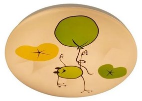 Rabalux 71069 - LED детско таванно осветително тяло FROGGO LED/24W/230V 3000K