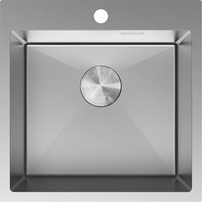 Mexen Solix мивка от неръждаема стомана с 1 отделение 500 x 500 мм, инокс - 6407501000-01