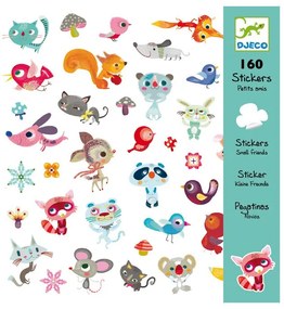 Djeco - Стикери Small Friends 160 бр. ST1 DJ08842G