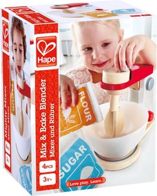 Hape - Детски дървен миксер H3147