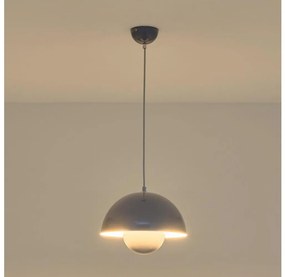 Пендел на кабел JARDEN 1xE27/15W/230V сив