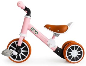 Детска триколка за баланс в розово ECOTOYS