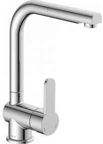 Schütte 79700 - Кухненски смесител LONDON с изтегляща се лейка, лъскав хром