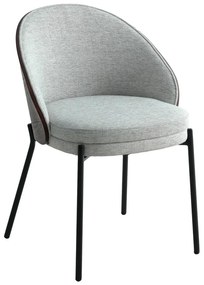 Светлосиви трапезни столове в комплект от 2 броя Canelas - House Nordic