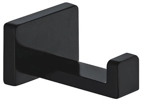 OMNIRES DA70110BL - Стенна закачалка DARLING полуматов черен