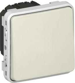 Legrand Бутон за вграждане IP55 цвят Бял Plexo  - 069630
