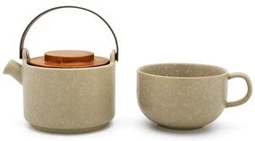 Бежов керамичен сервиз за чай Umea - Bredemeijer