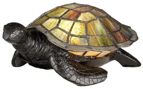 Elstead QZ-SAWBACK-TL - LED декоративно осветително тяло TIFFANY 1xG9/3W/12/230V костенурка