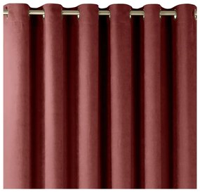 Завеса в светлочервен цвят 140x175 cm Milana - Homede