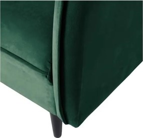 Тъмнозелен кадифен диван 203 cm Juli – Ropez