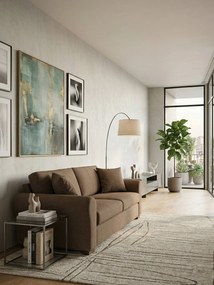 Диван Orpheas двуместен-145L 90D cm-MInk