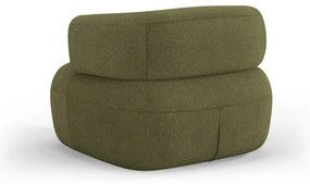 Зелено кресло от плат букле Jenny – Micadoni Home