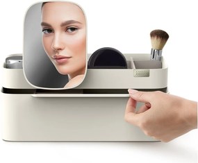 Бежов пластмасов органайзер за баня за козметика Viva – Joseph Joseph