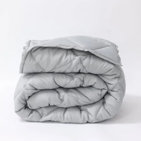 Лятна олекотена завивка за спалня Елинор Сиво 200/210 см.