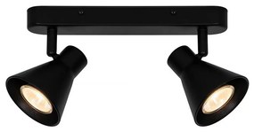 Nordlux - Точково осветително тяло EIK 2xGU10/35W/230V черно