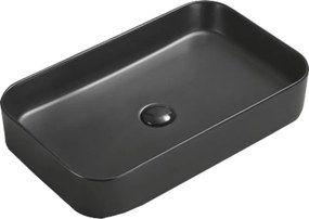 Mexen Vena надплотова мивка 71 x 37 см, черна мат - 22196085