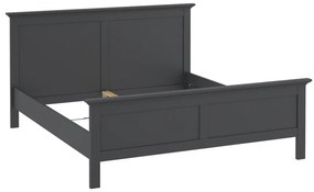 Сиво двойно легло 160x200 cm Paris – Tvilum