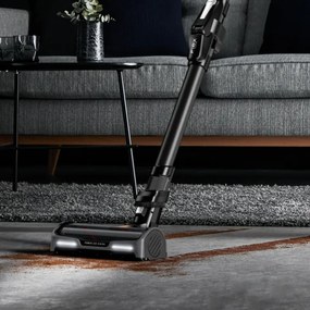 Вертикална прахосмукачка Rowenta X-Force Flex 15.60 RH99F1, 520W, 230AW, 0.9 л, 32.4V, Автономия 80 мин, Автоматична мощност, LED четка, Дисплей, Flex, Черен/бронз