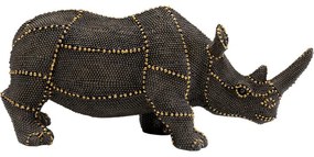 Арт.56445 Деко Фигура Rhino Rivets Pearls 26cm