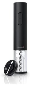 ELDONEX EWO-2100-BK - Електрическа отварачка за вино 4xAA, черна