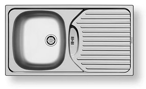 Pyramis 100139001 - Кухненска мивка ET78 78x43,5 см сатен