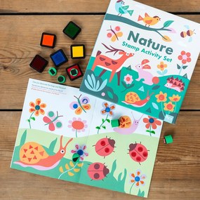 Творчески комплект Stamp Activity Set Nature – Rex London
