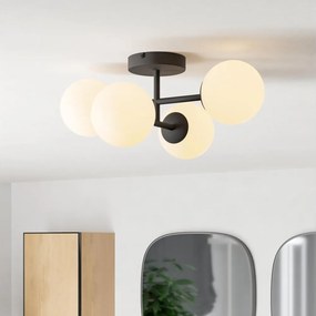 Eglo 902094 - LED полилей за баня CASTROVIDO 4xG9/4,2W/230V IP44 черен