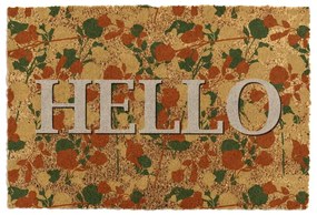 Изтривалка от кокосови влакна 40x60 cm Hello Floral – Artsy Doormats
