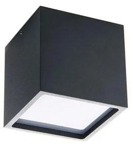 LED2 - LED Екстериорна лампа CUBE LED/12W/230V антрацит IP54