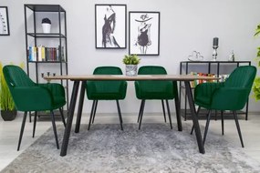 Кадифен стол Smaragd VELVET