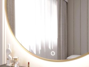 Огледало Bine A LED-Диаметър: 80 cm