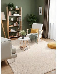 Кремав килим подходящ за пране 160x230 cm Rocco Cream – Elle Decoration