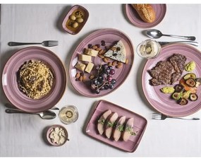 Bonna - Порцеланова чиния ф21см-AURA BLACKBERRY-(ABB GRM 21DZ)(ß)