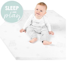 С пяна детски матрак със сменяем калъф 99x114 cm Safe Asleep® – Roba