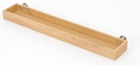 Стенен рафт за баня от дъбова дървесина Yoku - Wireworks