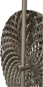 Метална стенна лампа в сребрист цвят Silvery – Mauro Ferretti